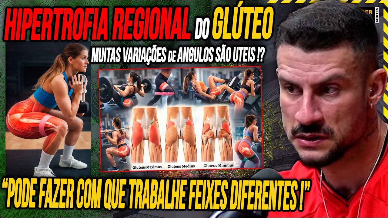 A VERDADE QUE NÃO TE CONTAM SOBRE TREINO DE GLÚTEO ! HIPERTROFIA REGIONAL É REAL? | RAY MILLET