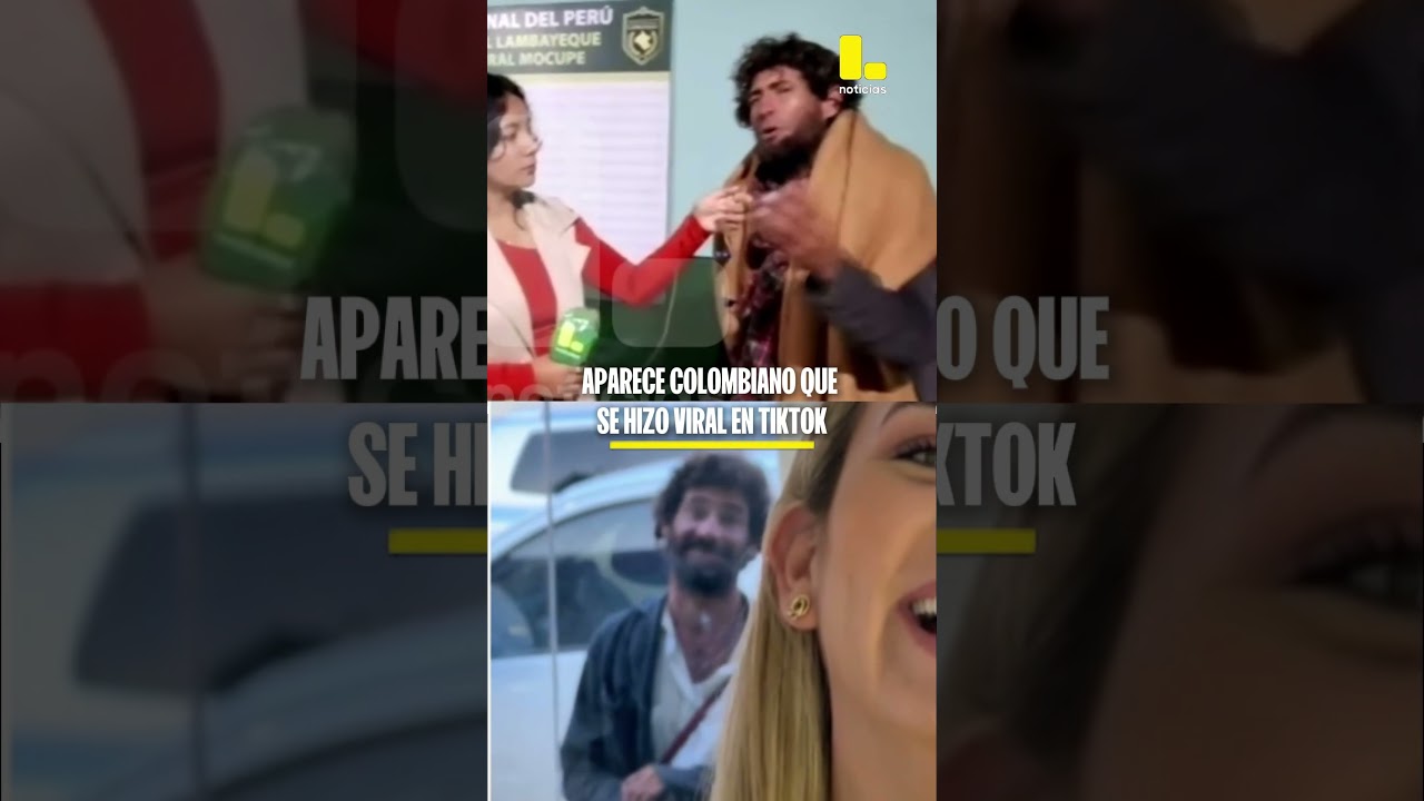Colombiano viral de TikTok aparece en Per&uacute;: 