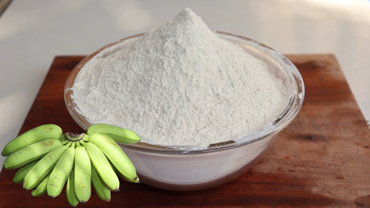 How To Make Banana Flour At Home With Just One Ingredient !! Banana Recipe !!