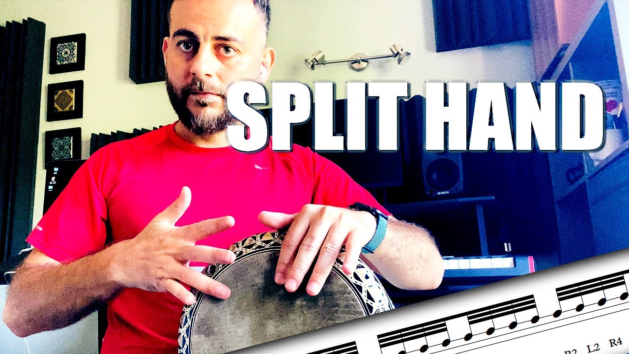 🔸DARBUKA EXERCISES | Turkish Split Hand Technique Progression🎶 [Beginner to Advanced]