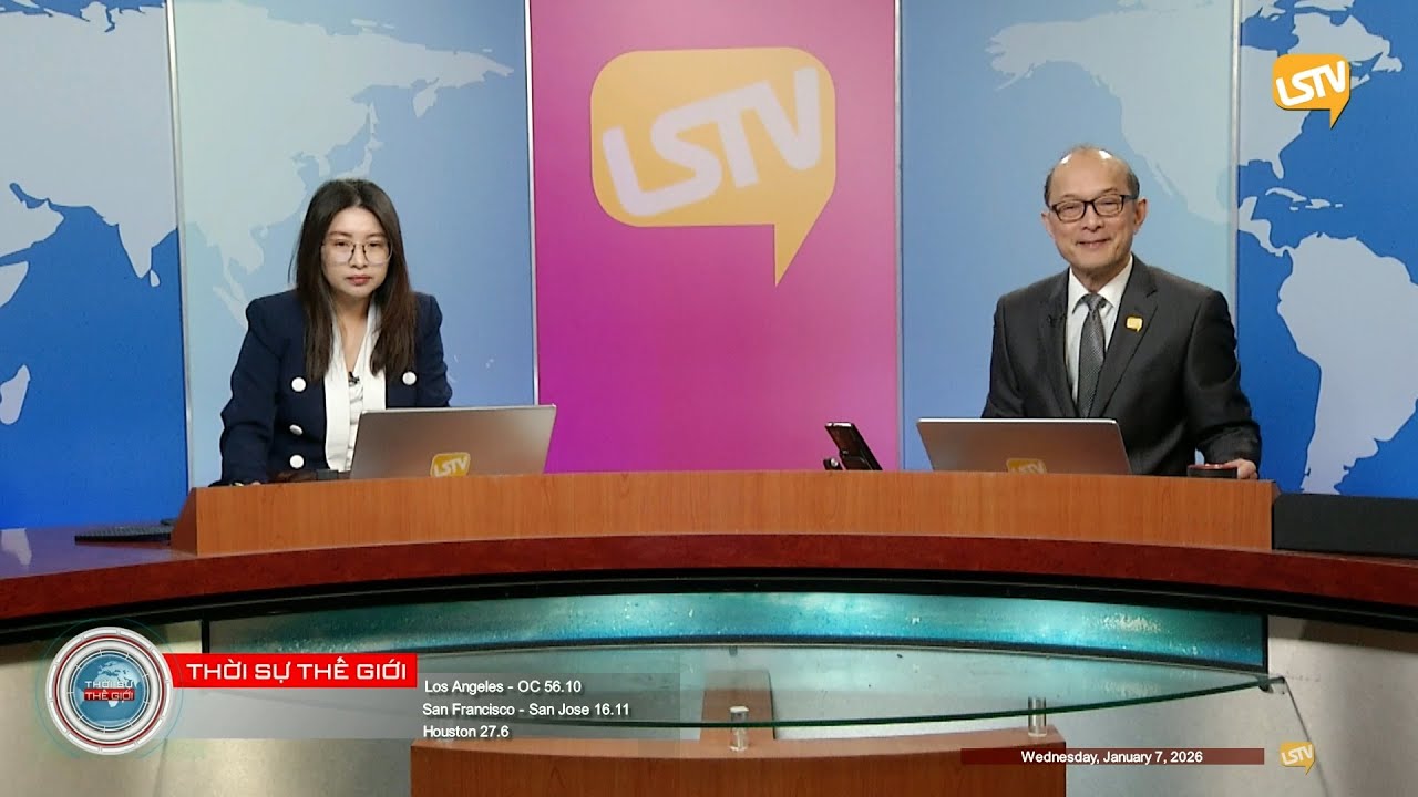 Thời Sự Thế Giới LSTV FULL (01-07-2026) với Thảo Yên và Hoàng Trọng Thụy