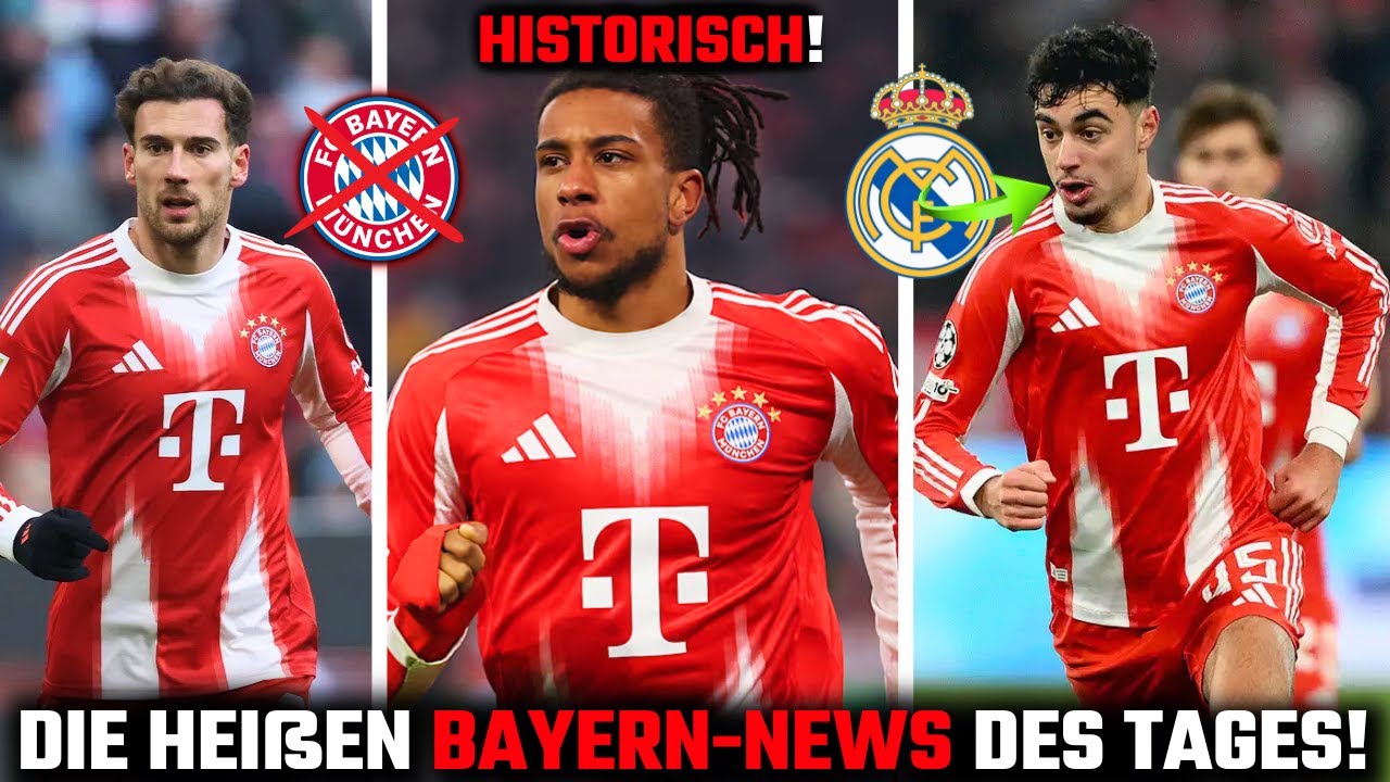 🚨Was passiert beim FC Bayern?! Goretzka weg, Real greift an und Olise bricht einen Bayern-Rekord?