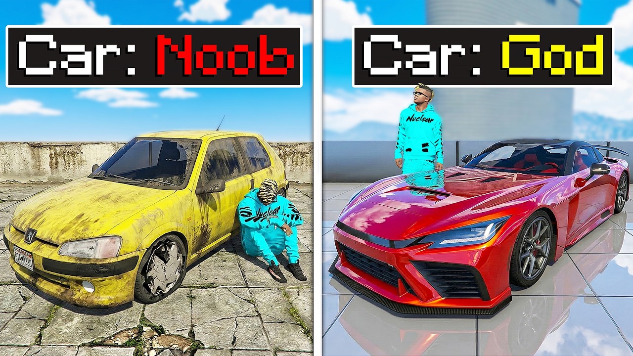UPGRADING CAR to RARE GOD SUPERCARS in GTA 5!