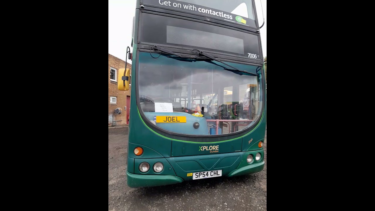 Ex Xplore Dundee Volvo B7tl Wright Eclipse Gemini (SP54CHL) at Dundee museum of transport.