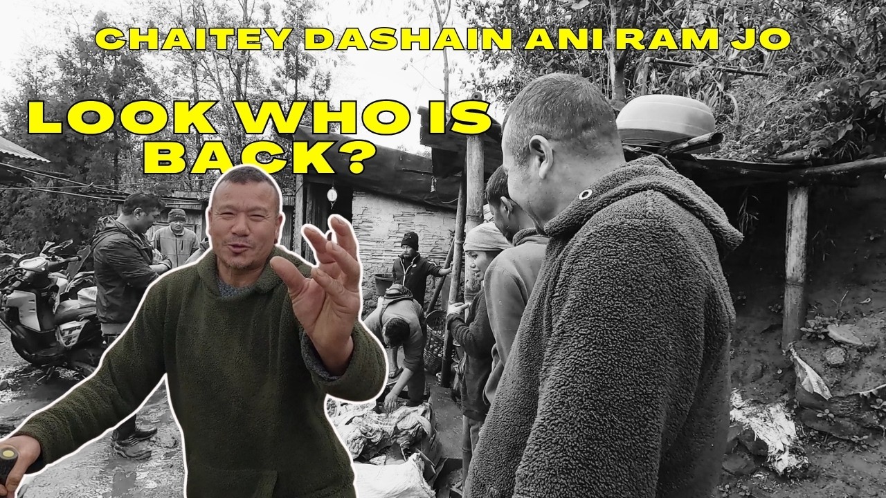 Chaitey Dashain Ko Sungur Katio Gaon Ma||Random Village Vlog||RJ Sagar