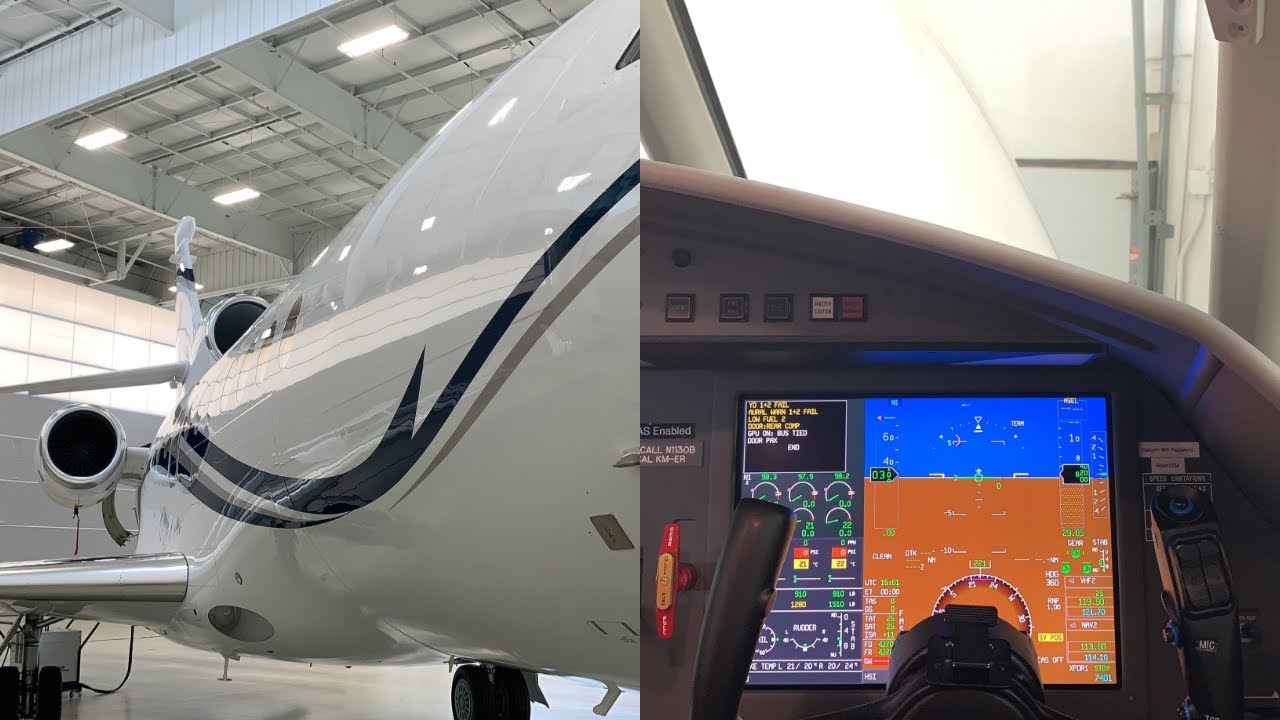 Dassault Falcon 900LX Tour & Walkaround at Chicago Executive Airport