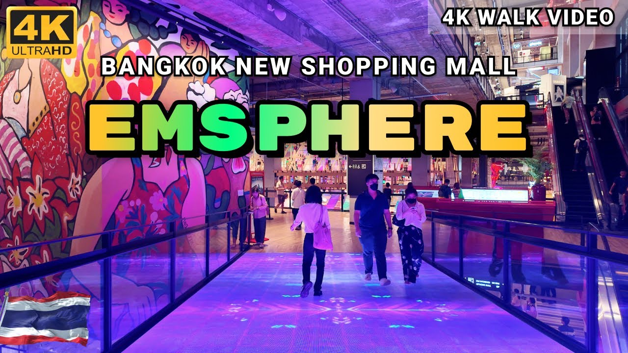 [4K HDR] EmSphere Bangkok New Shopping Mall Walk | Tons of Food Stall | Bangkok Shopping