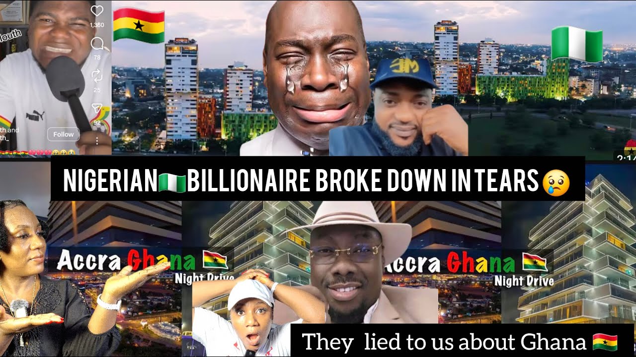 ШОКИРУЮЩИЙ😲 МОМЕНТ, КОГДА ЗНАМЕНИТОСТИ ИЗ НИГЕРИИ🇳🇬 ЗАВОРАЛИСЬ😱 ПРИ ВИДЕ ГАНЫ 🇬🇭🙆‍♀️