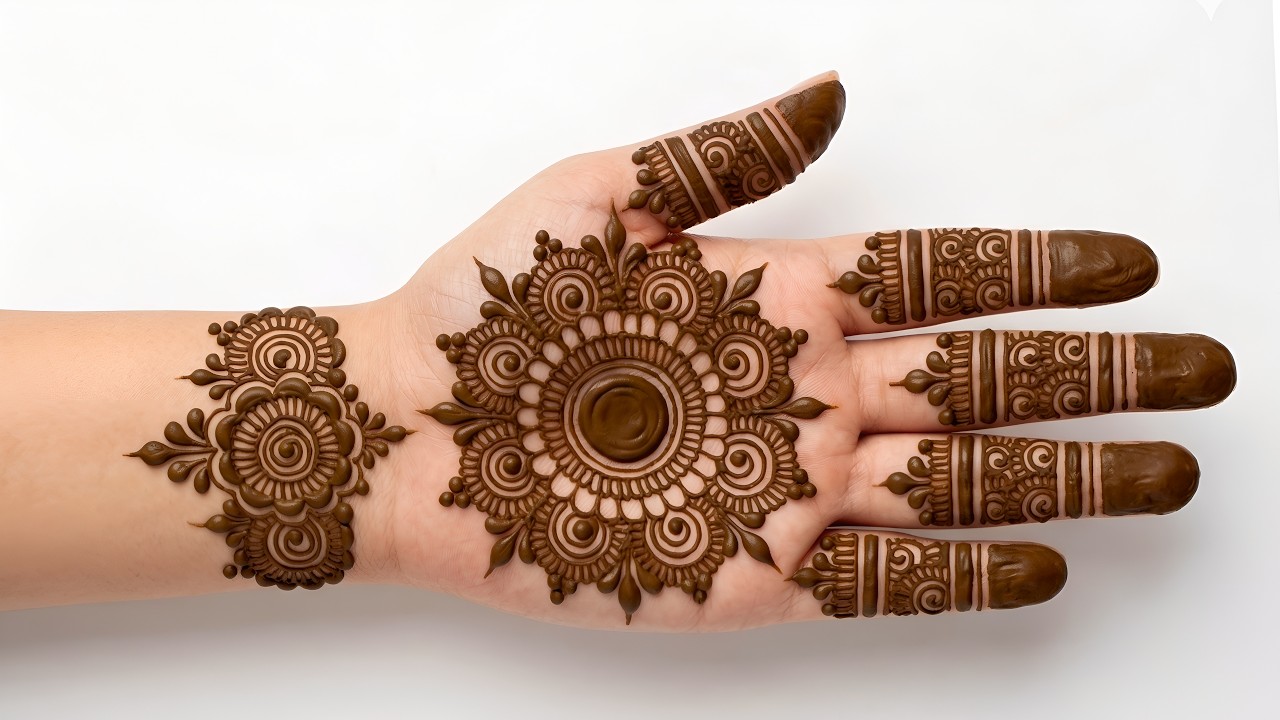 New stylish easy mehndi design | mehandi design simple | mehndi design | mehandi | mehndi corner