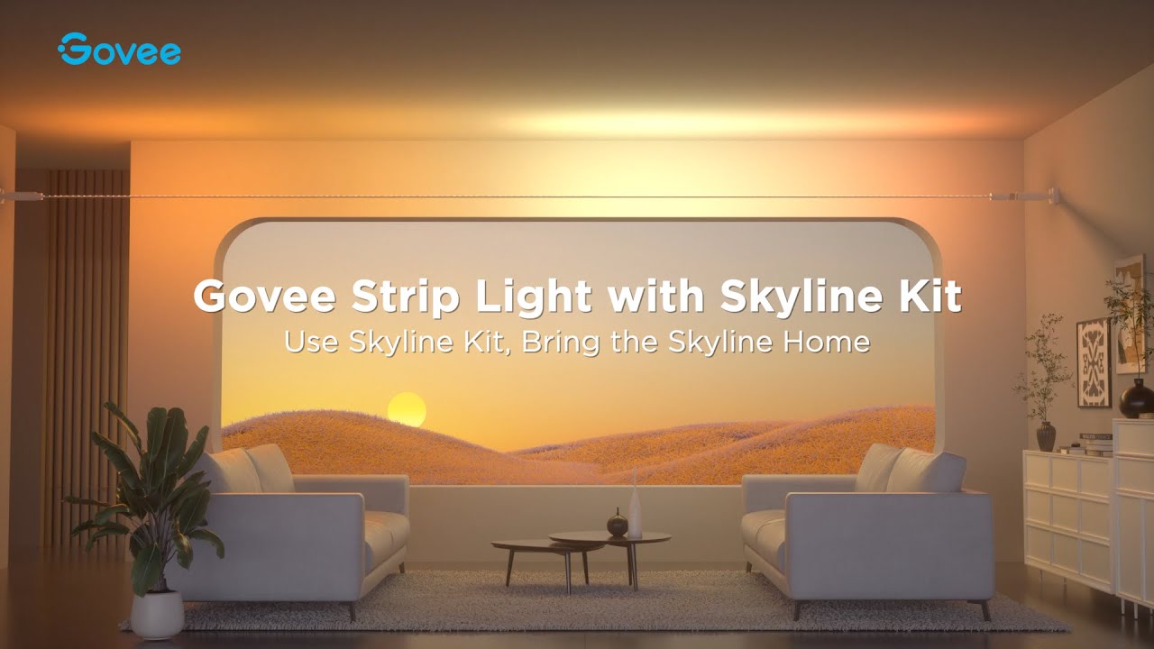 Govee Strip Light with Skyline Kit - Bring the Skyline Home