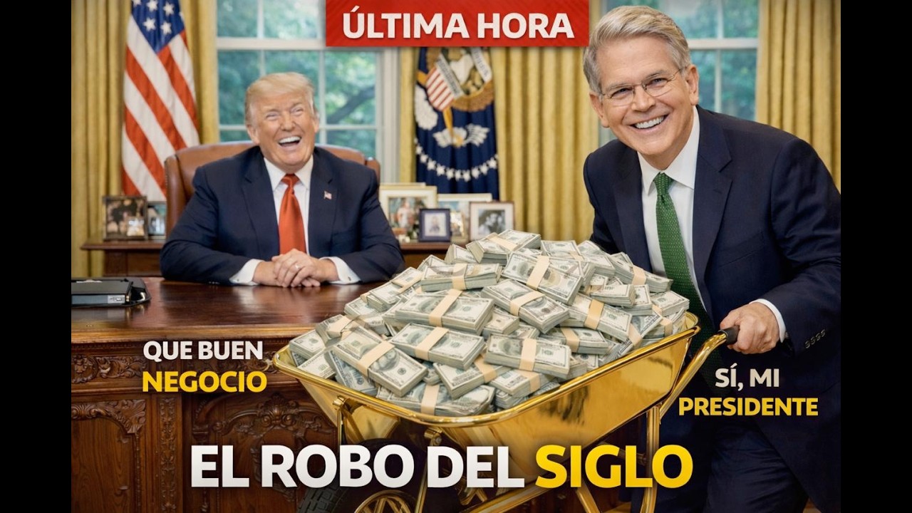 THE ROBBERY OF THE CENTURY! TRUMP'S OUTRAGEOUS! HE STEALS $10 BILLION FROM THE USA