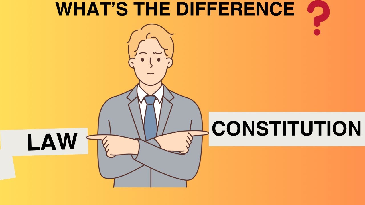 Constitution & Law | Difference | Constitution of Pakistan