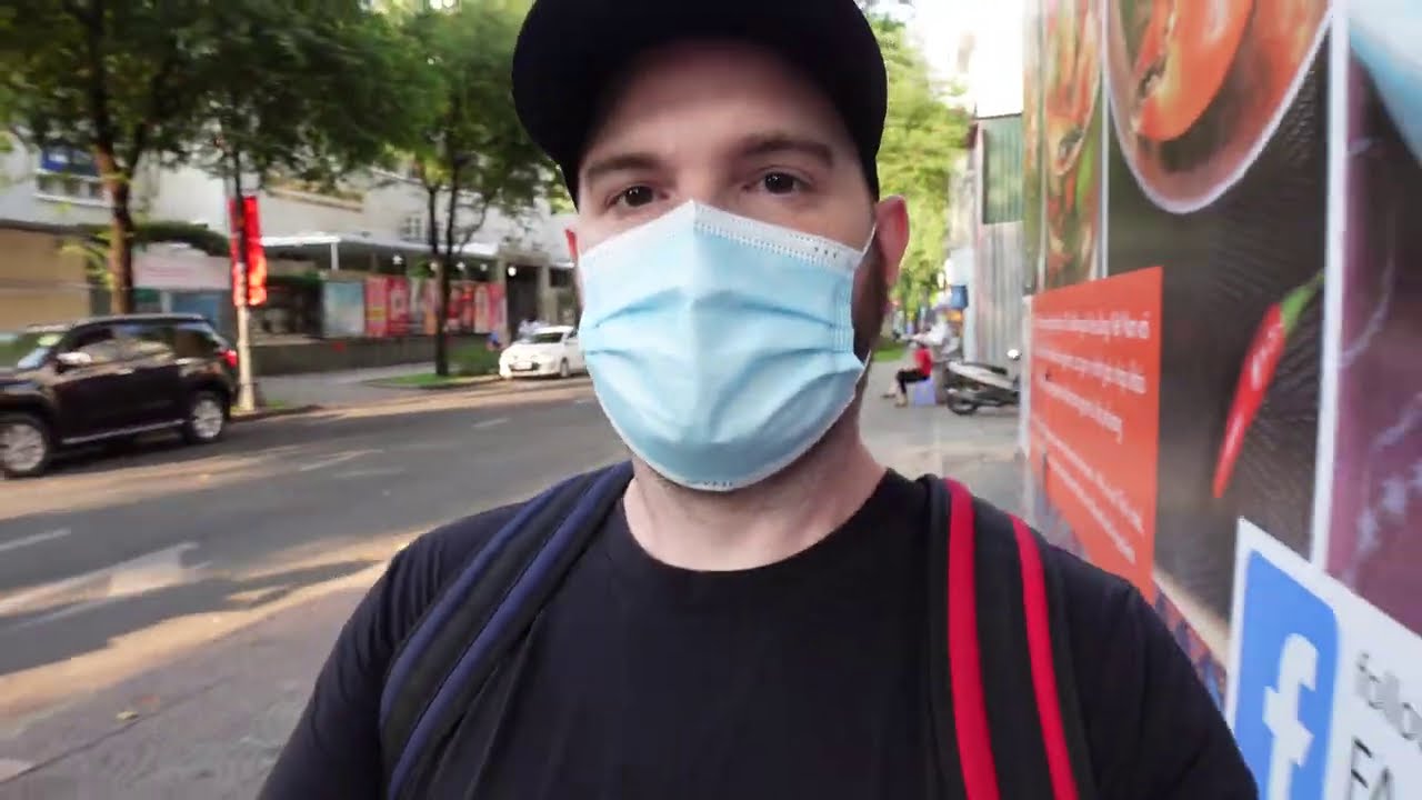 Saigon (HCMC) Lock Down Walk Around 4K Vietnam 🇻🇳