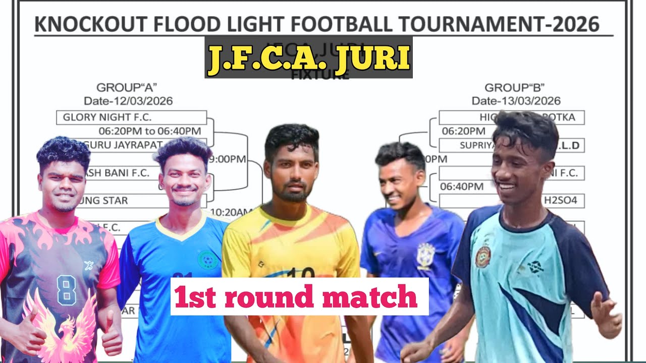 J.F.C.A. JURI  // HATA // PS-POTKA //FLOOD LIGHT FOOTBALL TOURNAMENT