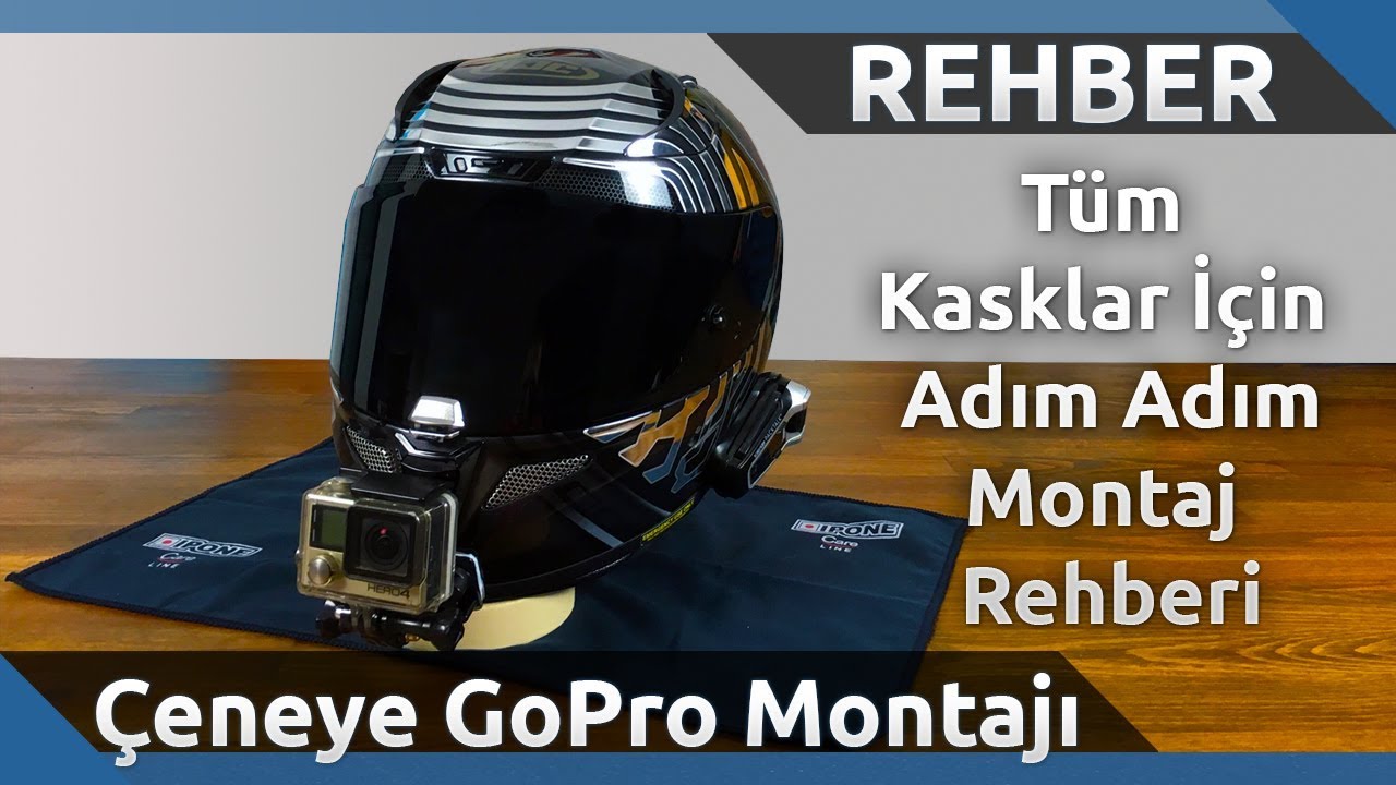 Kaska Gopro Takmak - Çene Montajı