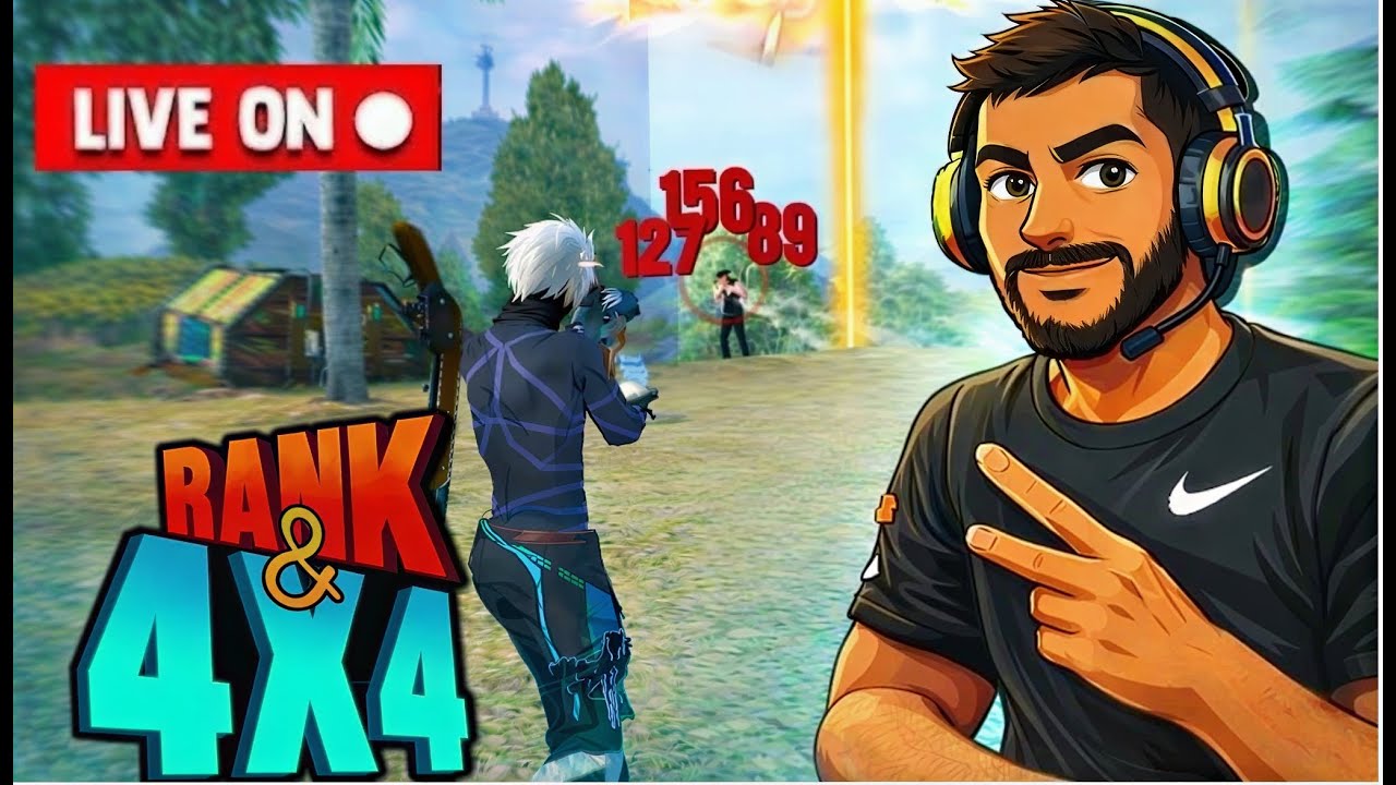 🔥 FREE FIRE AO VIVO 🔥 BR RANK E 4X4 COM INSCRITOS  😎🔥  GUERRA DE GUILDAS 🔥 JOGANDO COM INSCRITOS