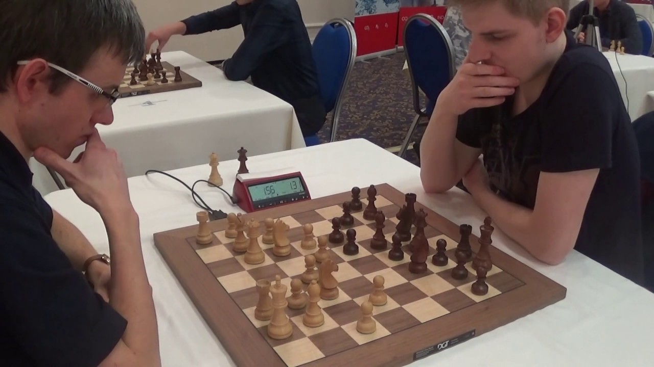 GM David Navara - GM Lobanov Sergei, Slav defense, Blitz chess