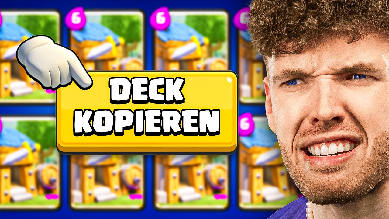 😱🤯JEDES GEGNER-DECK KOPIEREN, BIS ICH AUSRASTE... | Clash Royale Deutsch