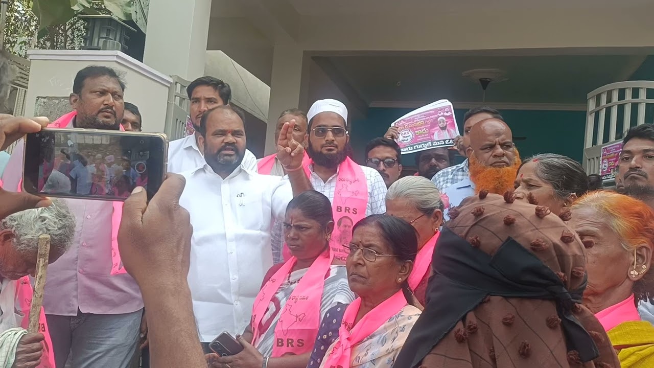 నల్లగొండ 22వ డివిజన్ లో మాజీ శాసనసభ్యు కంచర్ల భూపాల్ రెడ్డి 
