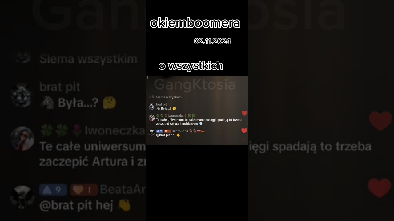 okiemboomera 02.11.2024 - o wszystkich