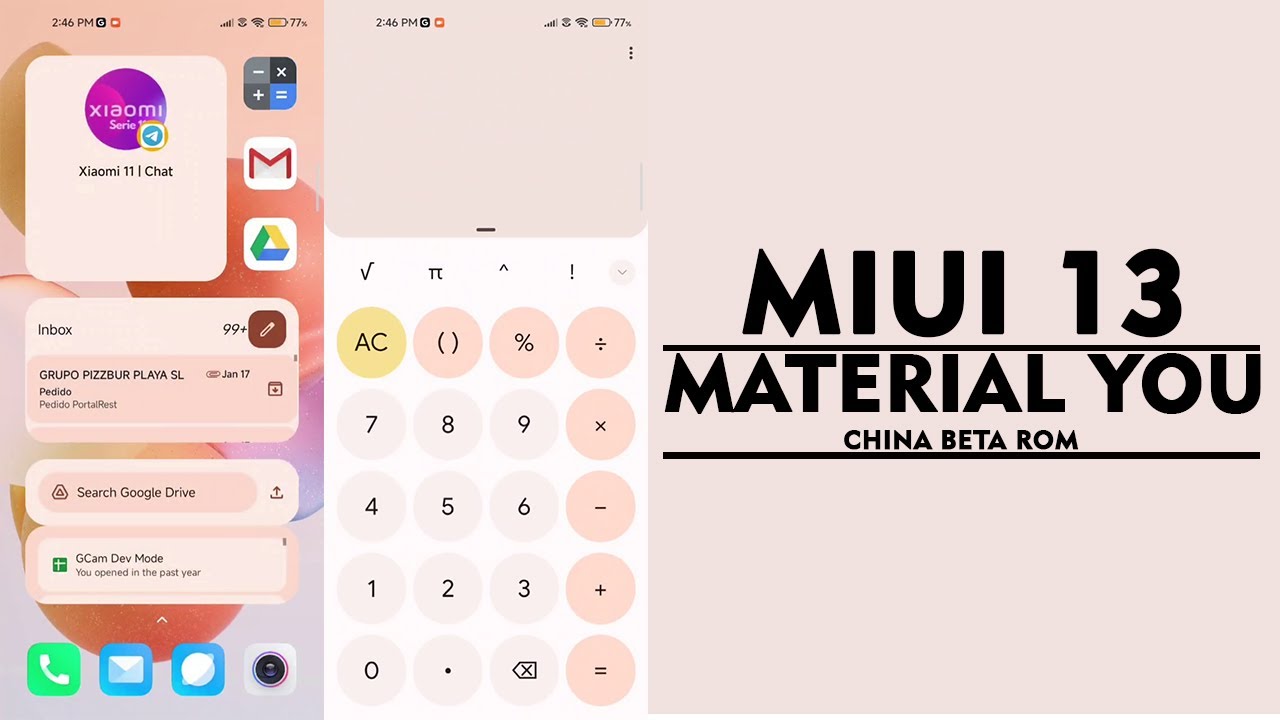 MIUI 13 Material You | Monet Theme Engine