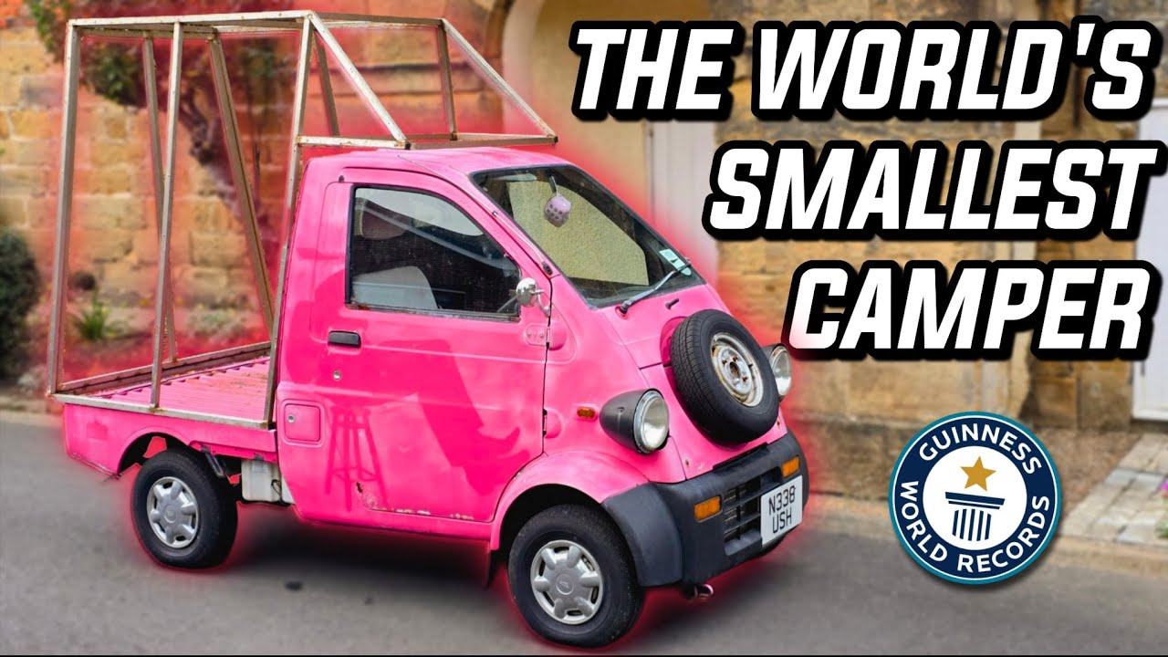 Я купил Daihatsu Midget, чтобы превратить его в кемпервэн!