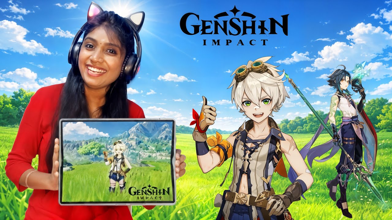 Genshin Impact Gameplay in Tamil | Ultimate Open World RPG Experience 🎮