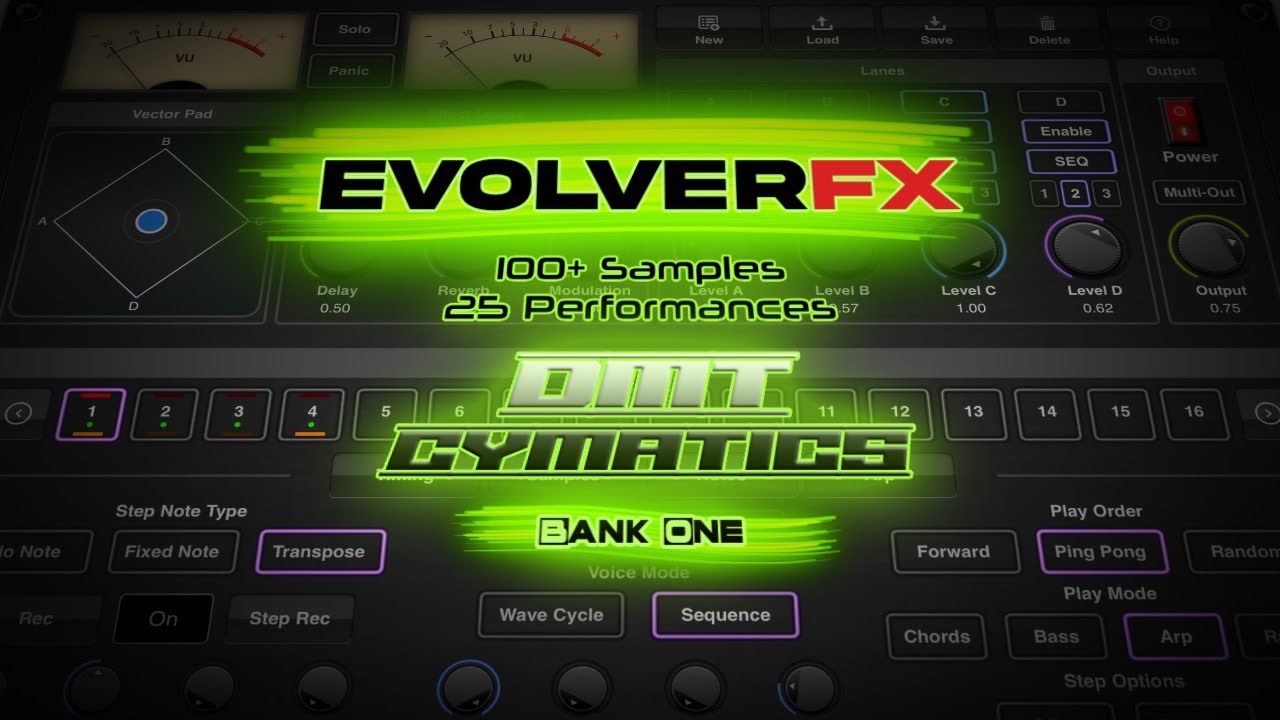 iOS || EvolverFX || First Expansion Pack Exclusive || 25 Presets || 100 Samples