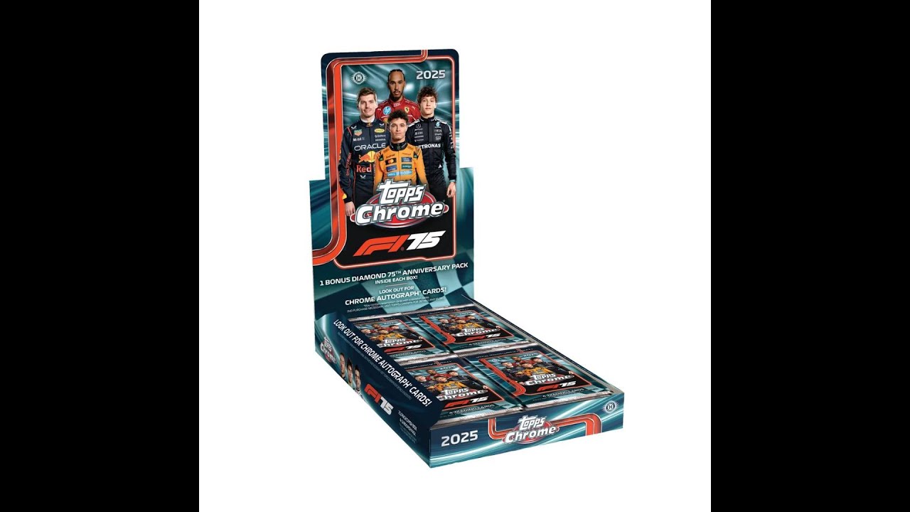 2025 Topps Chrome Formula 1 Racing Hobby 3box RD | CardSino Breaks #551 & 552🏎️