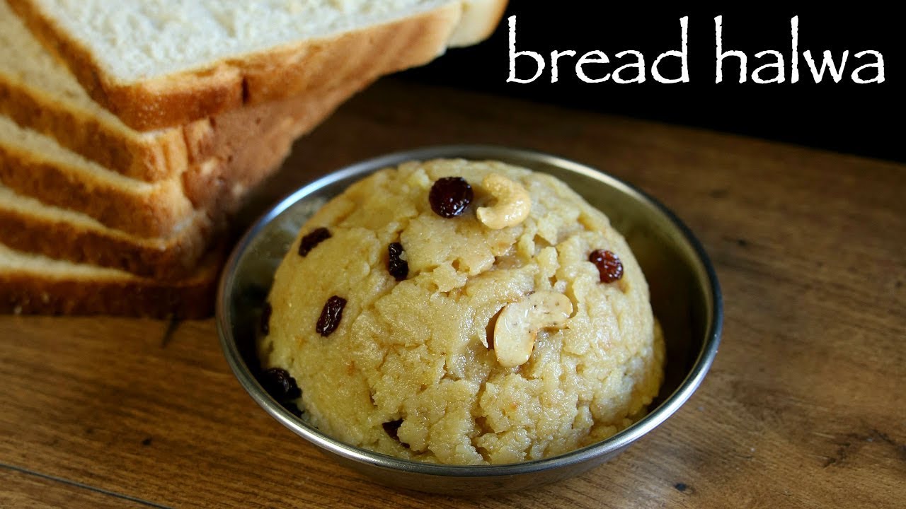 bread halwa recipe | bread ka halwa recipe | bread sheera recipe