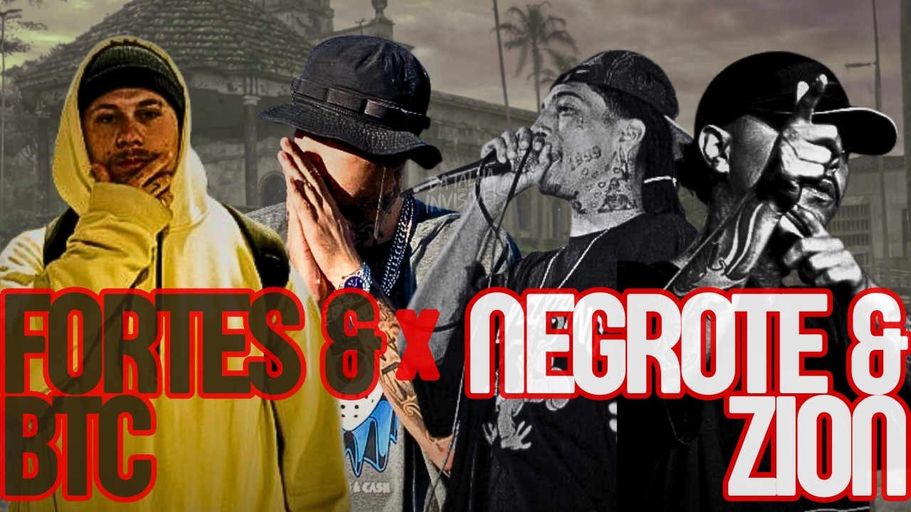 (FINAL DE ALTO NÍVEL) NEGROTE e ZION X FORTES e BTC | GRANDE FINAL | BATALHA DOS INVISIVEIS 2