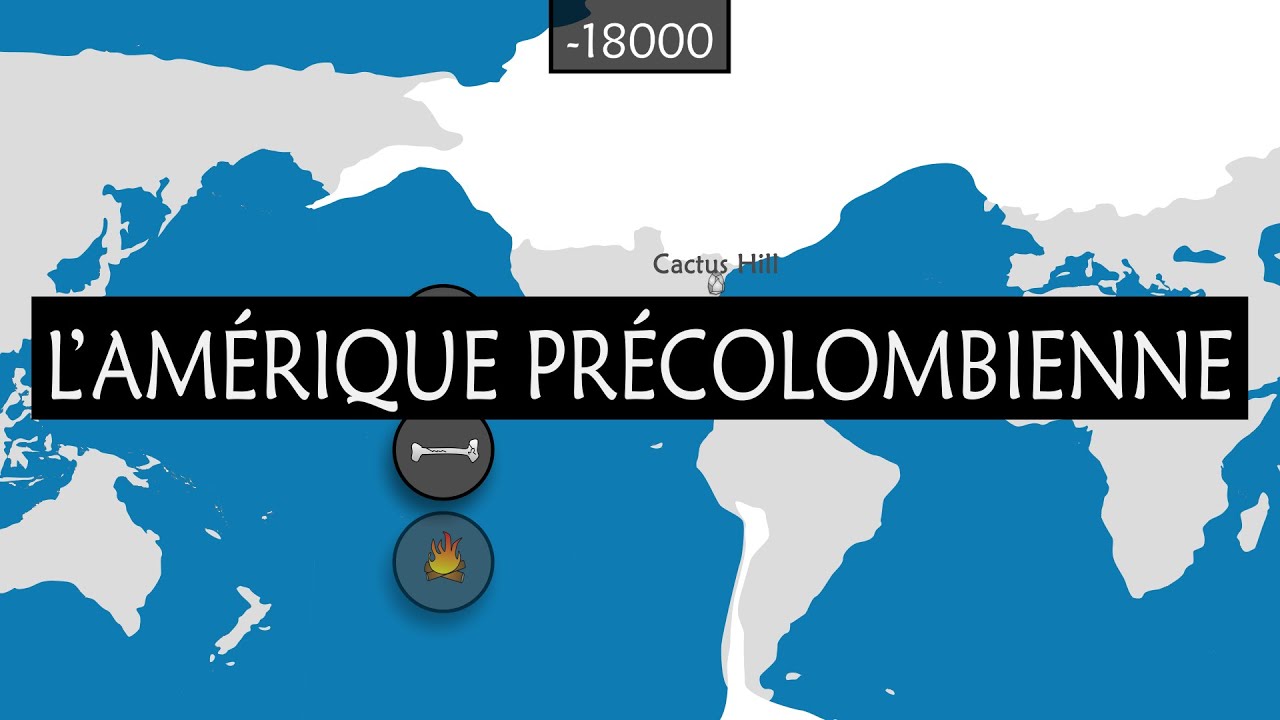 L'Amérique précolombienne - Résumé sur cartes