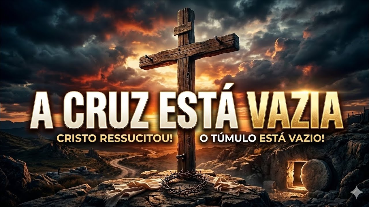 A CRUZ ESTÁ VAZIA.