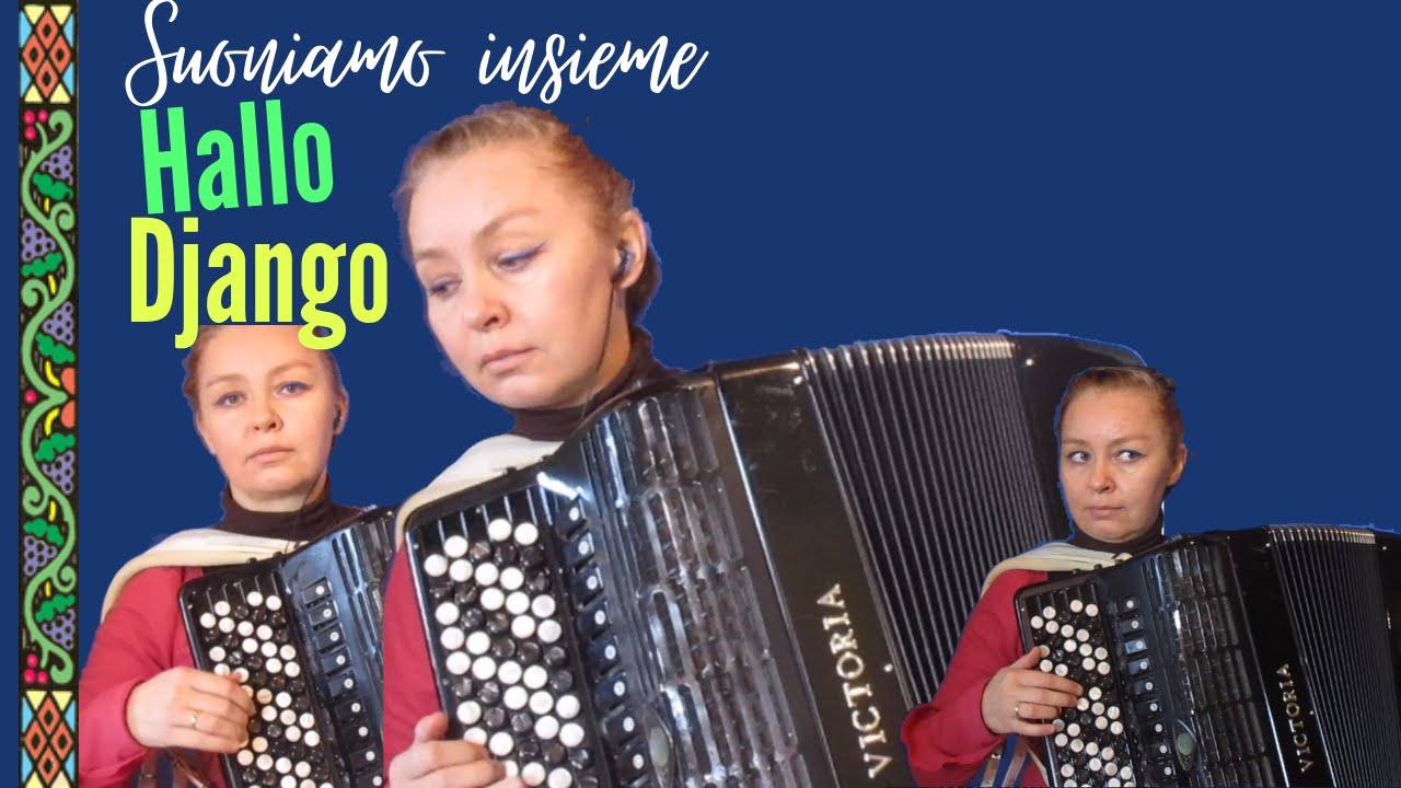 Uli Führe Hallo Django un gioco e un aneddoto. Suoniamo insieme? Fisarmonica accordion