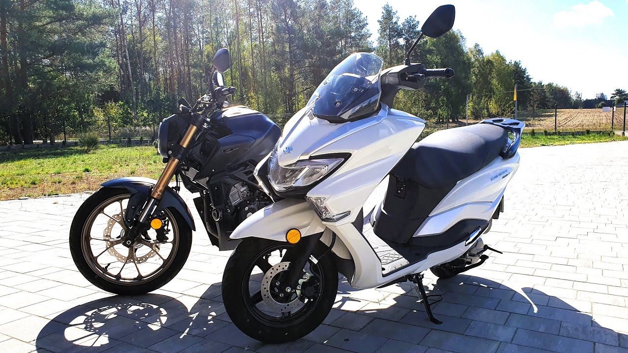 SUZUKI Burgman Street EX - idealne 125cm3 na miasto TEST PL/ENG