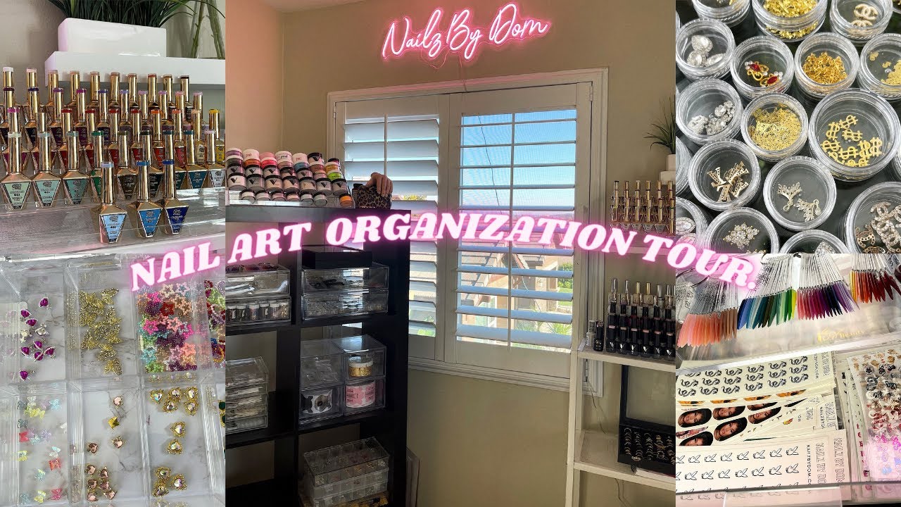NAIL ROOM ORGANIZATION | NAIL ROOM INSPO | NAIL STUDIO VLOG.