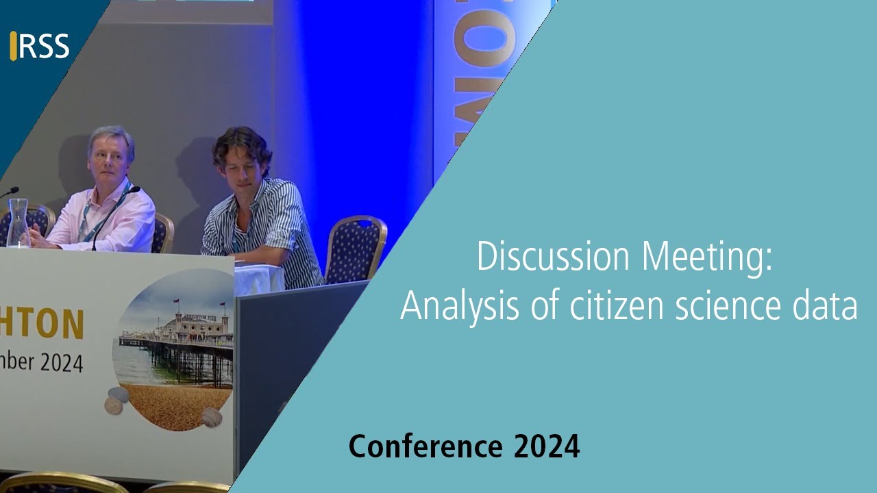 Discussion Meeting: Analysis of citizen science data