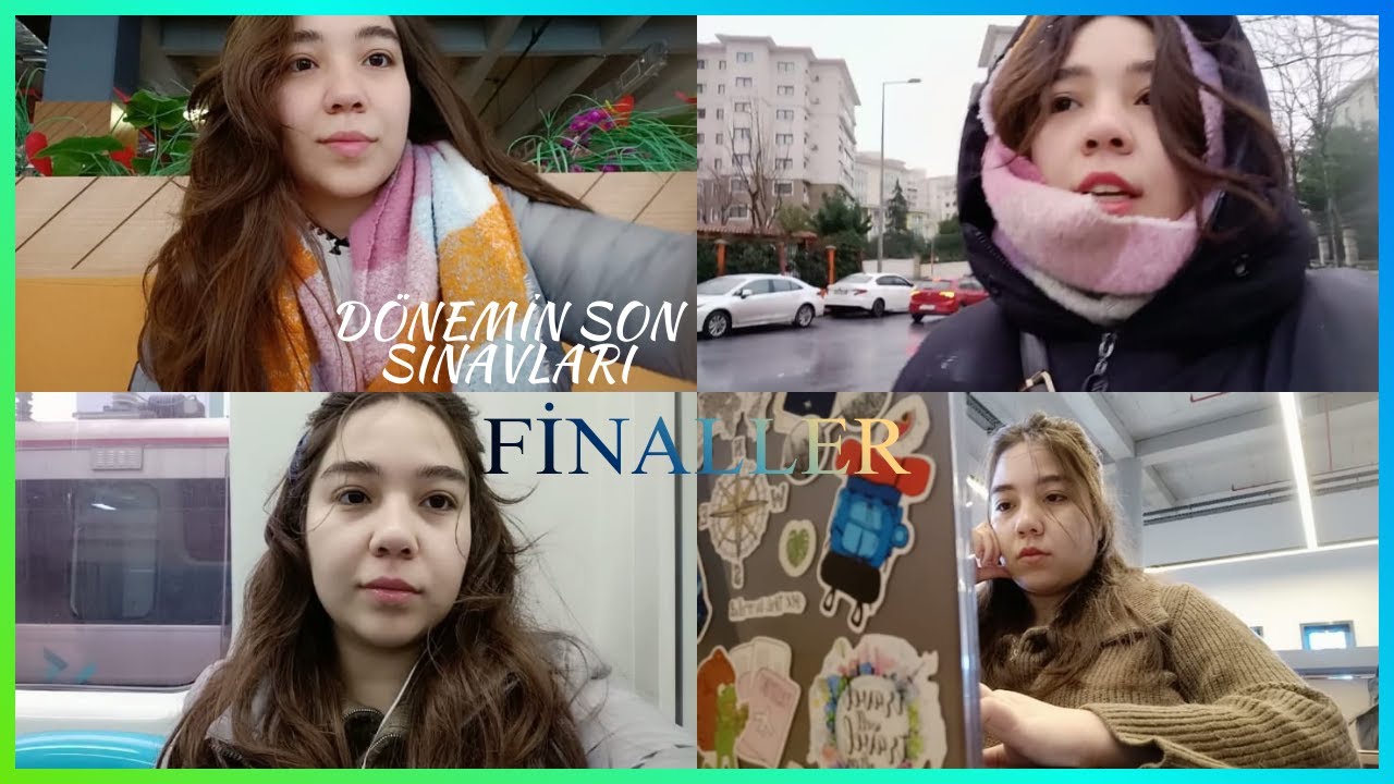 Final Haftası = Kütüphane, Kahve ve Uykusuzluk | Study Vlog 📚