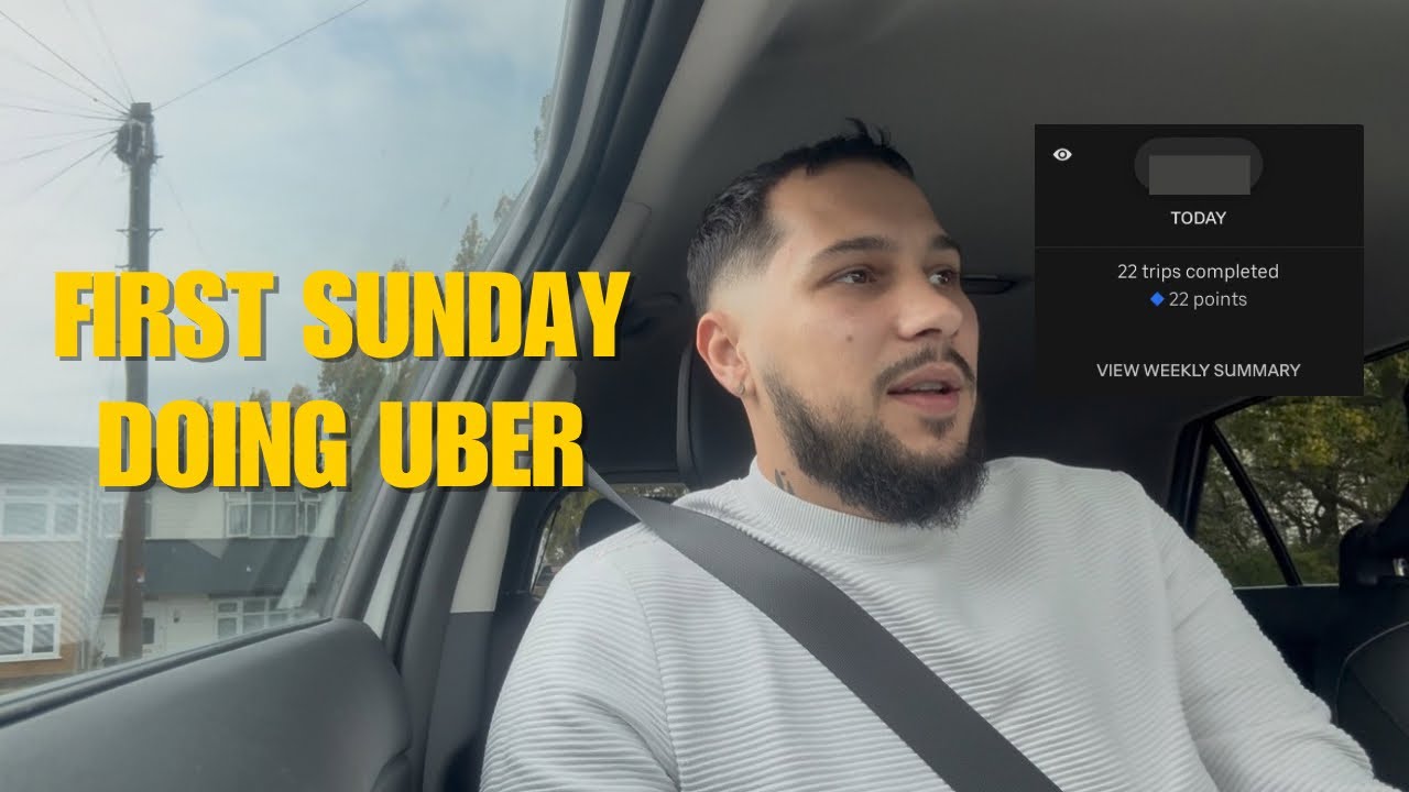How Much Money I Made On Sunday Doing Uber In London  (Uber Vlog 1)