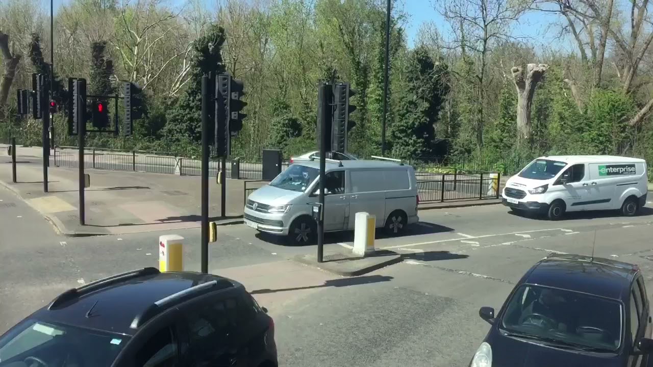 Journey on 92 Greenford depot -Ealing Hospital (LK13BHO)