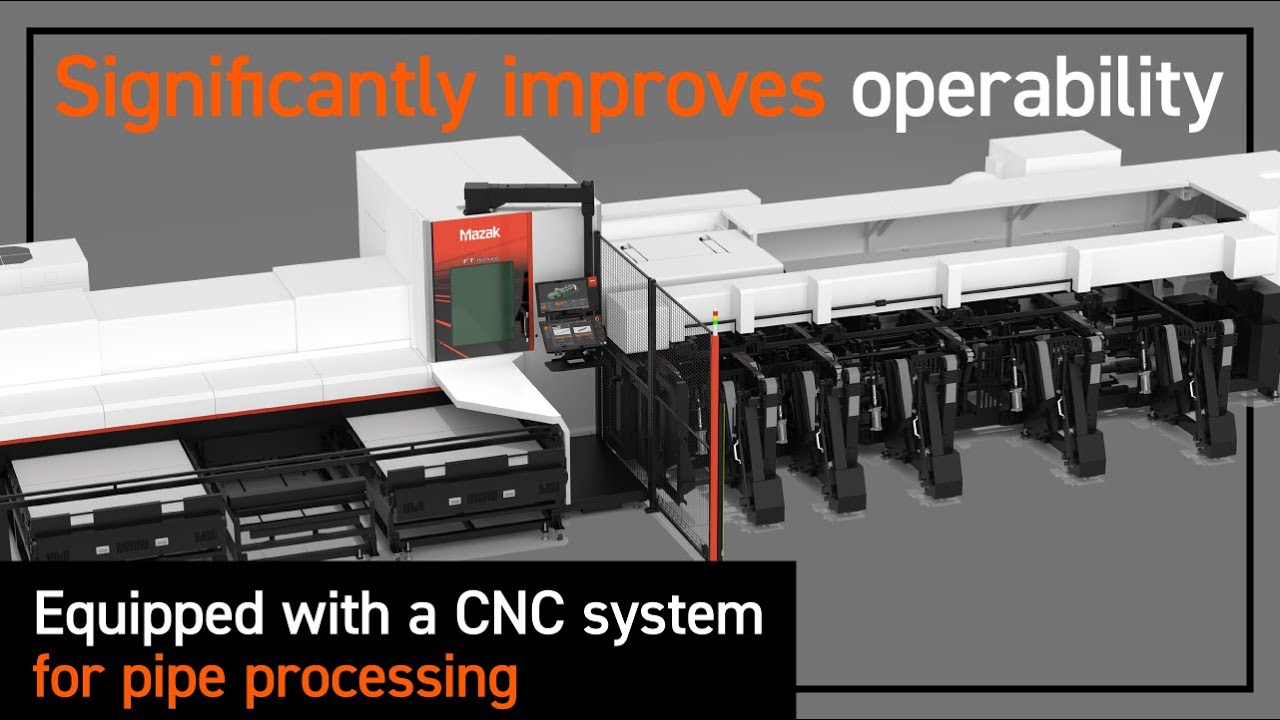 Laser processing machine for high-speed cutting of pipe material FT-150 NEO