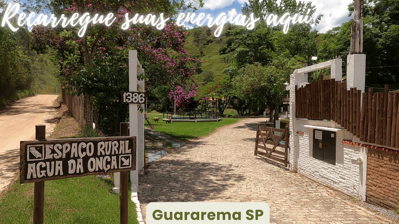 Pousada espaço rural Água da onça - Guararema SP I Perfeita para o descanso.