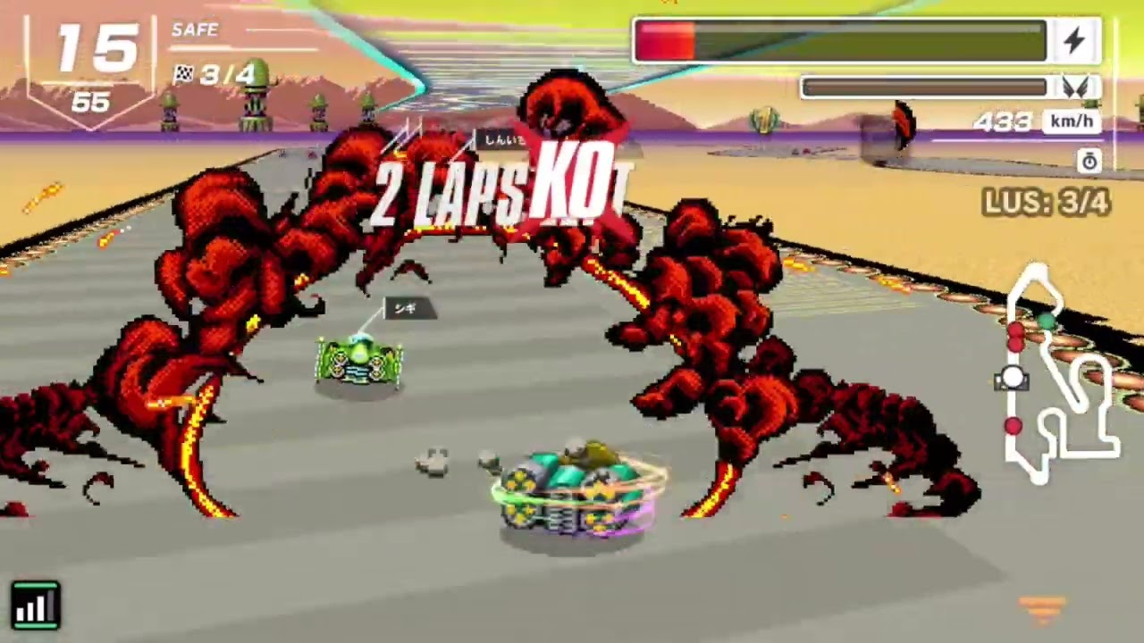 I did LUS Again with Golden Fox \ Luna Bomber [Secret League] [Sand Town] (F-Zero 99)