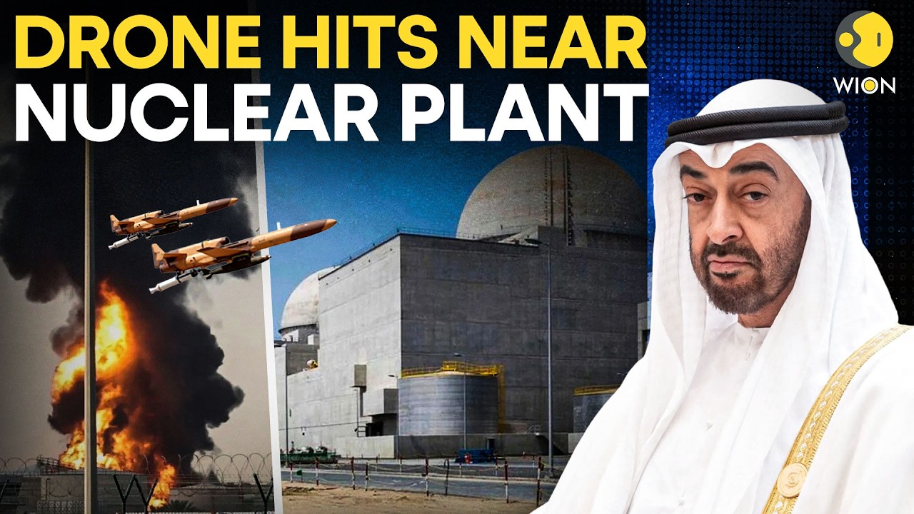 UAE Nuclear Plant Attack LIVE: Fire Erupts Near UAE Nuclear Site After Suspected Drone Attack | WION