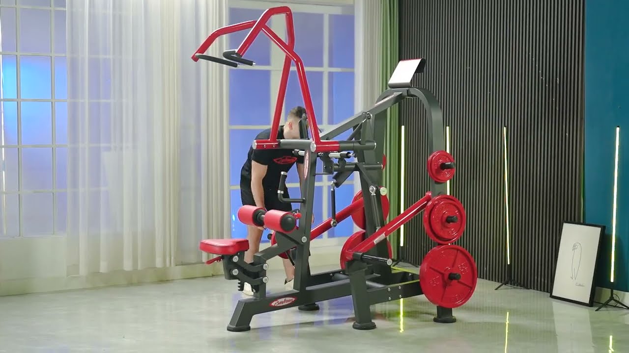 TK 908 Lat Pull Down Machine Back Shoulder Trainer Fitness Products  for Arms Chest Exercise