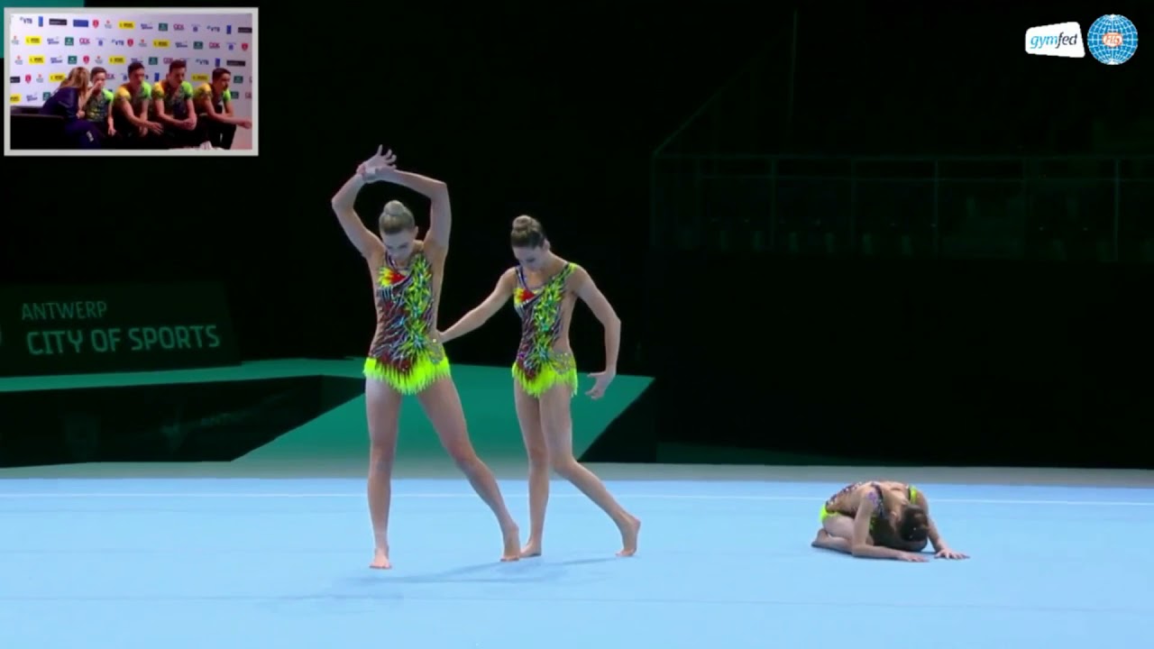 World Age Group Acrobatic Championships 2018 - GREAT BRITAIN 2 12-18 WG Balance