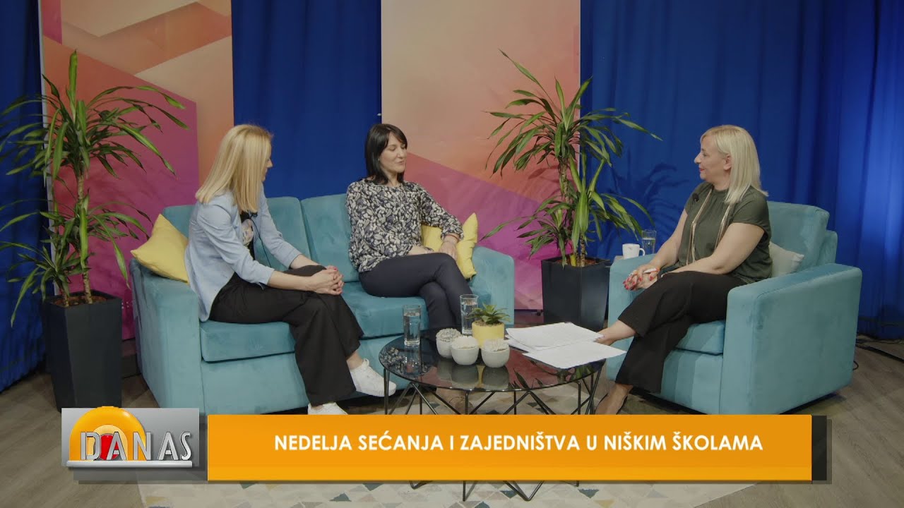 NEDELJA SEĆANJA I ZAJEDNIŠTVA U NIŠKIM ŠKOLAMA - DANAS - 7.5.2025