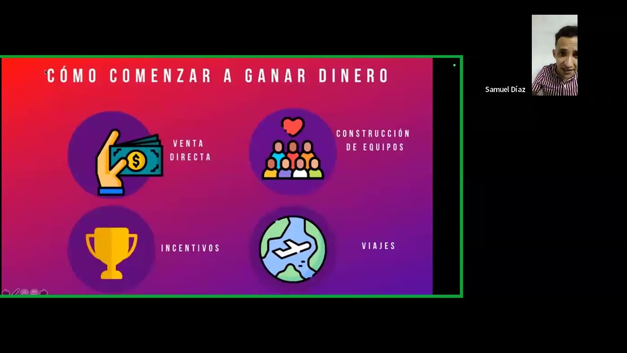 generar ingresos desde tu celular y tus redes sociales con Samuel Díaz