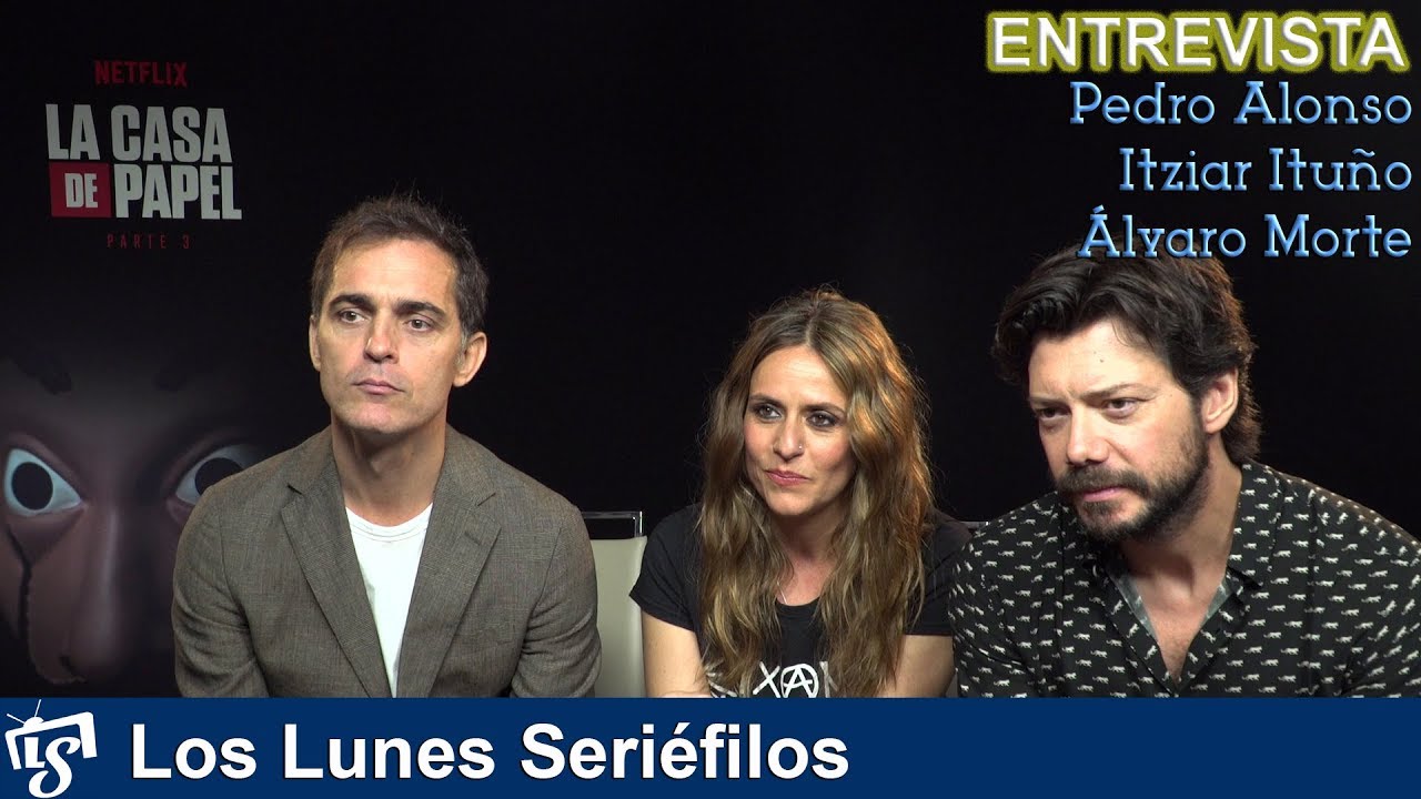 Entrevista a Pedro Alonso, Itziar Ituño y Álvaro Morte sobre 'LA CASA DE PAPEL parte 3'