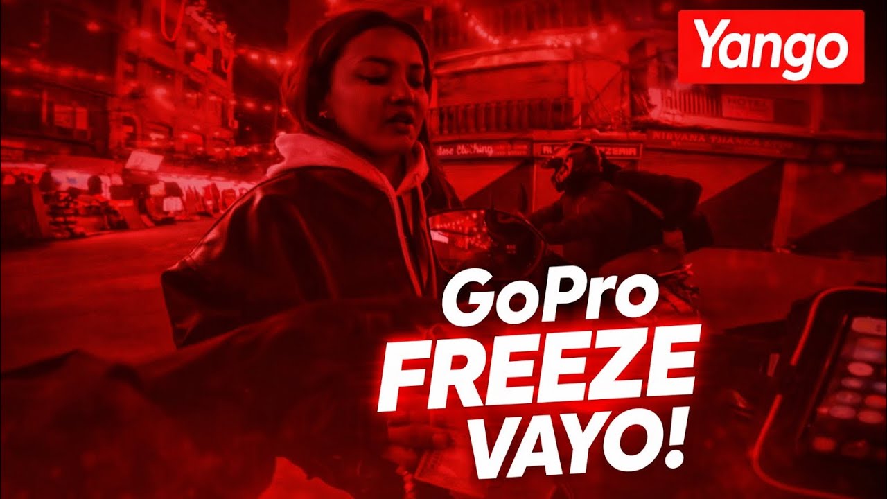 GoPro freeze vayo and I bought new mic too #yangopro #indrive #motovlog #kathmandu 